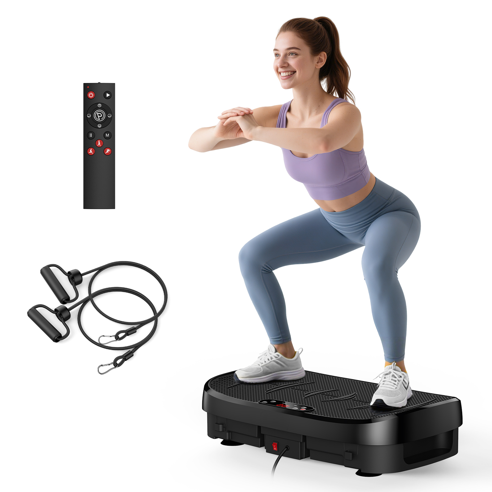 Home Gym Yoga - Vibration Plate Fat Burning Fitness Platform