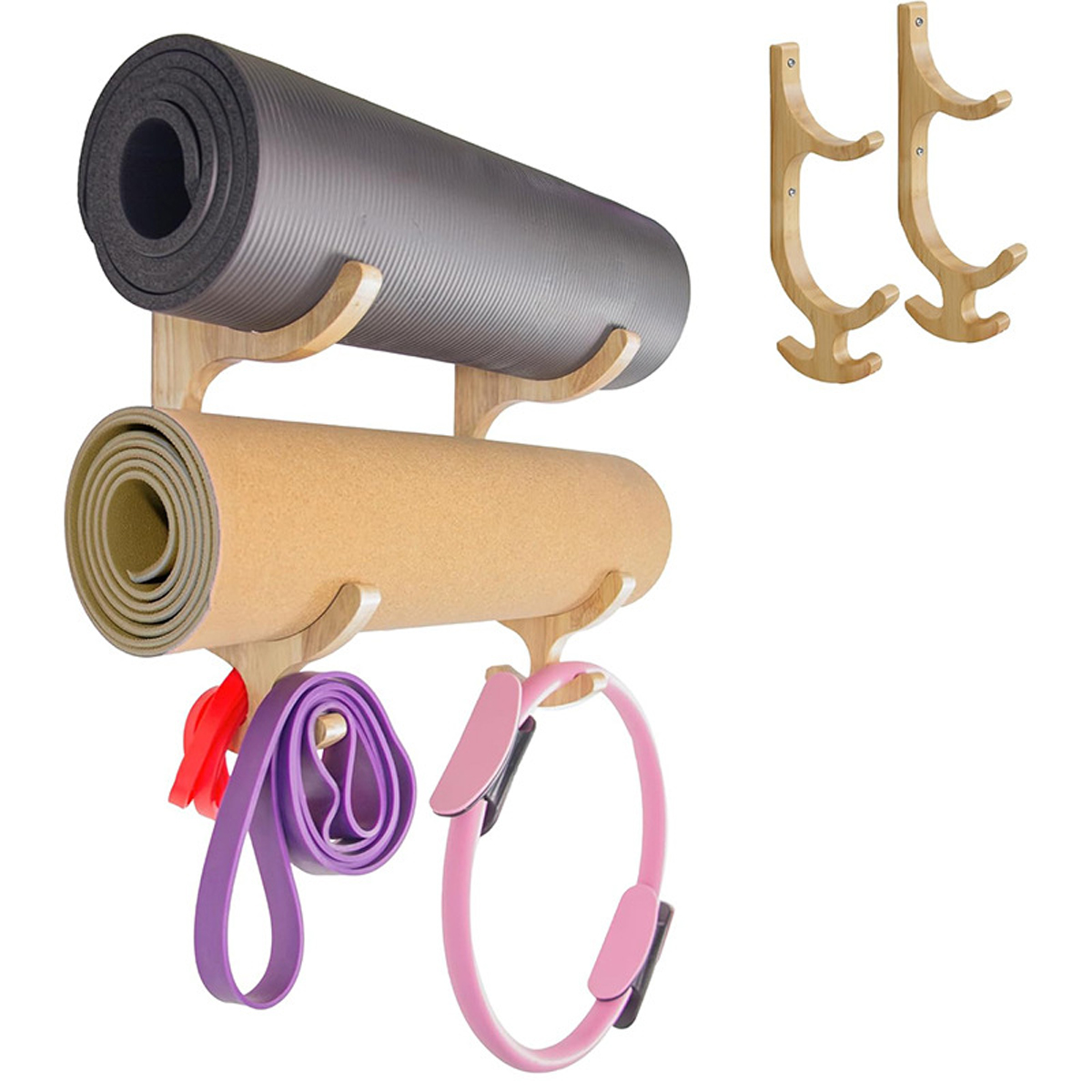 2piece Resistance Band Holder  - Home Gym Yoga recension och pris