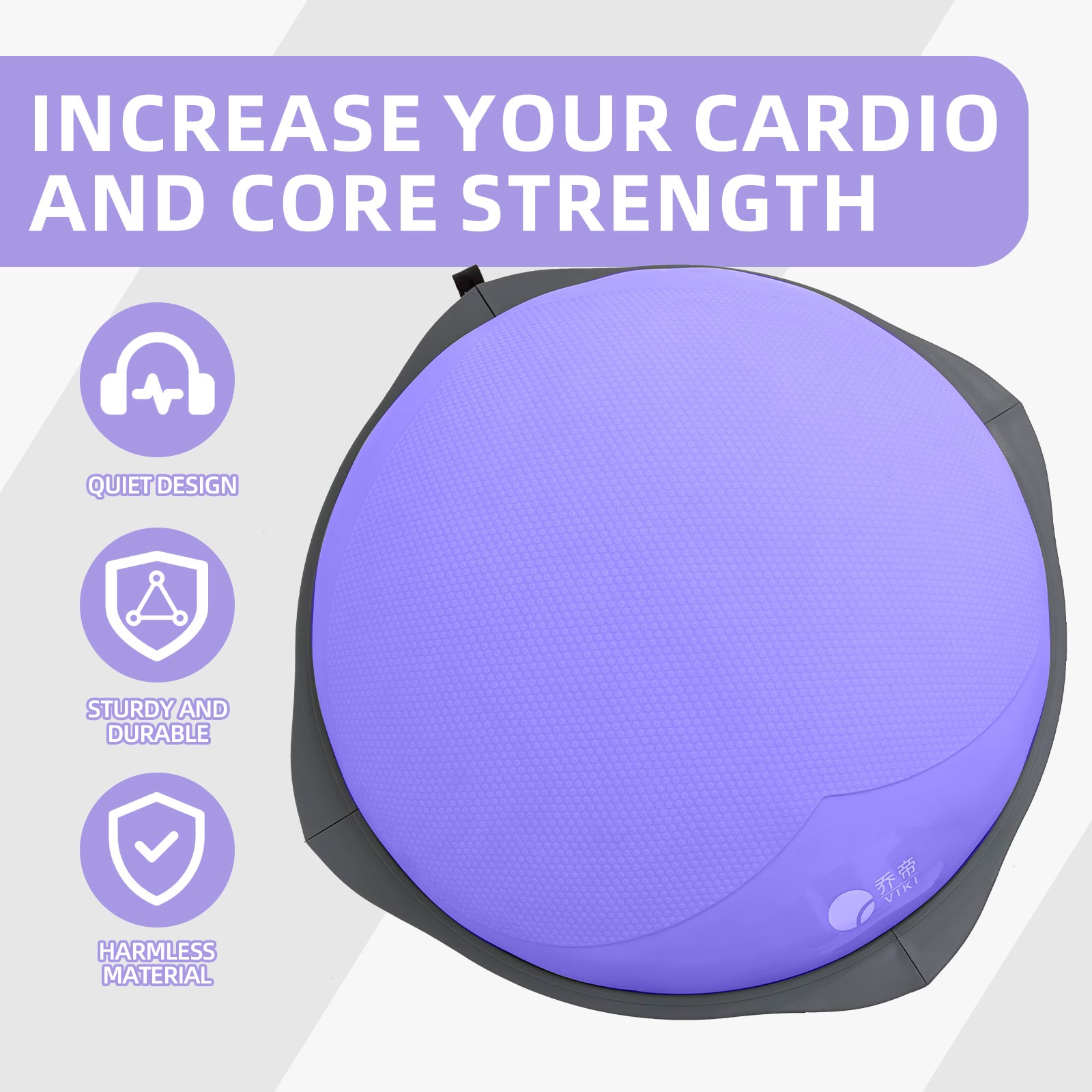 70cm Bosu Balance Ball, Anti-S - Home Gym Yoga recension och pris