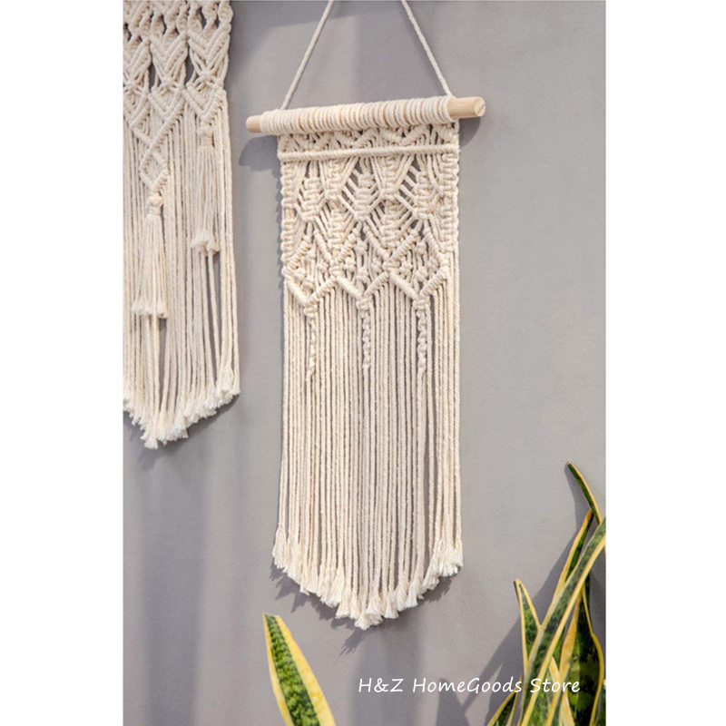 Hot Macrame Wall Hanging Tapes - Home Gym Decor recension och pris