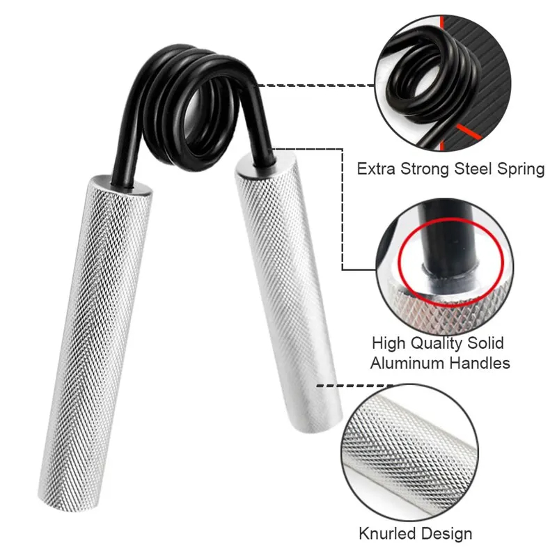 Metal Hand Grip Set 100LB-300L - Home Gym Kit recension och pris