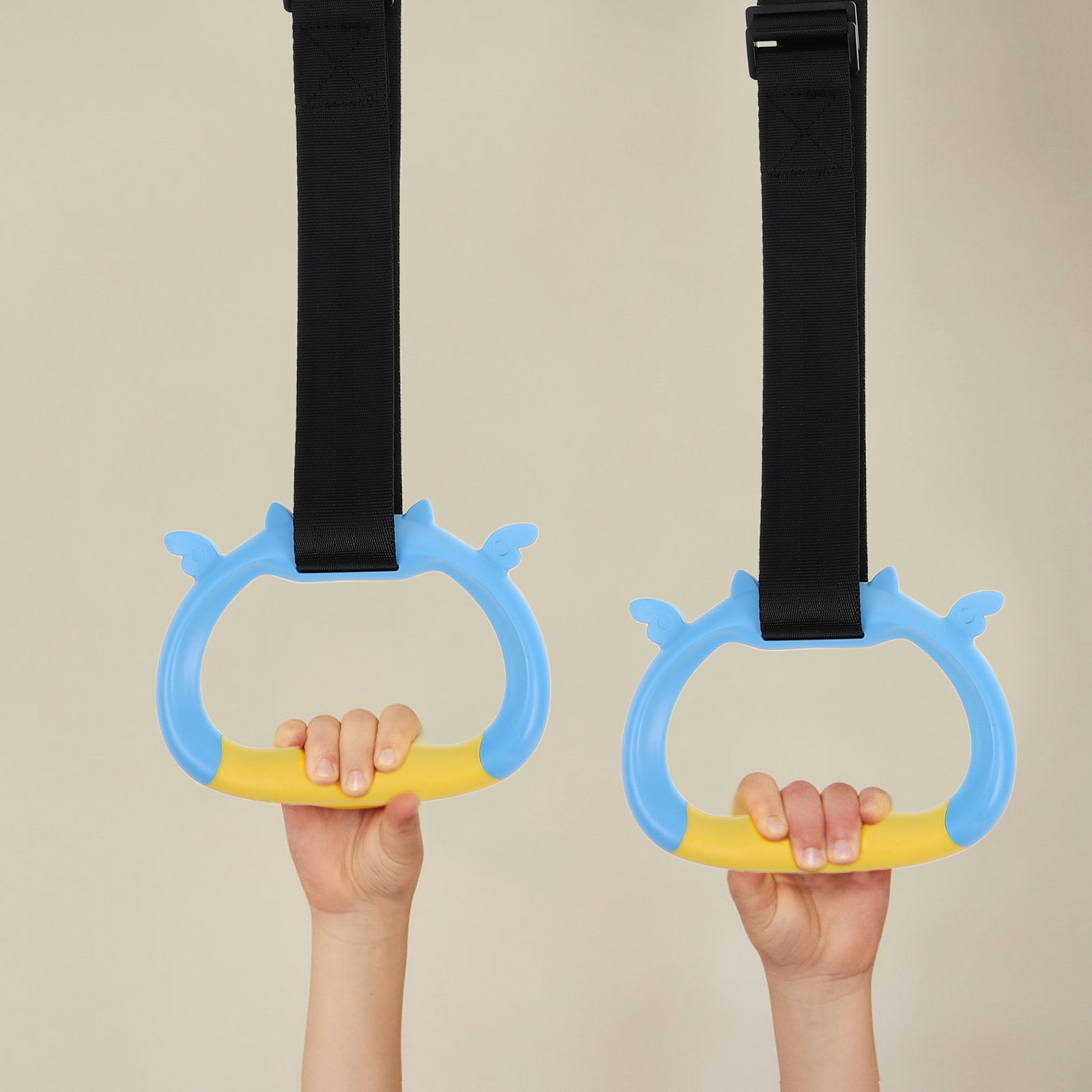Kids Pull Up Rings for Home Gy - Home Gym For Toddlers recension och pris