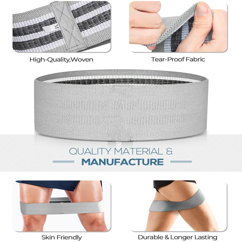 3PCS Women Men Fabric Resistan - Home Gym Kit recension och pris