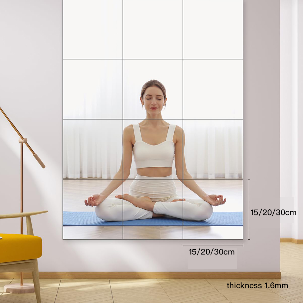 Acrylic Mirror Tiles for Wall  - Home Gym For Toddlers recension och pris