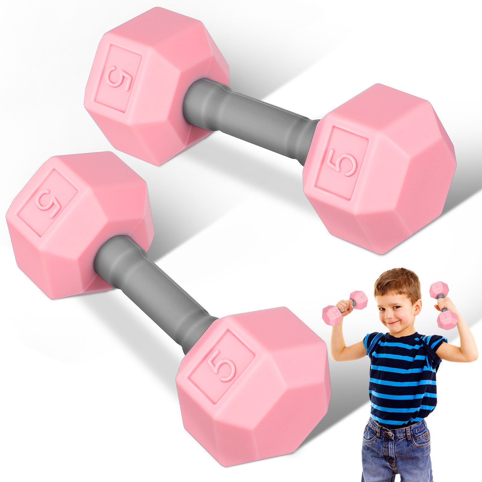 2Pcs Children Mini Dumbbells S - Home Gym For Toddlers recension och pris