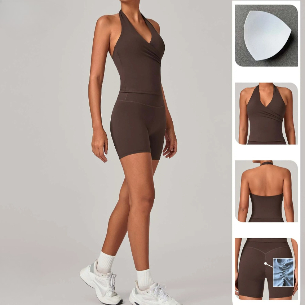 2-piece Women Gym Jogging Spor - Home Gym Yoga recension och pris