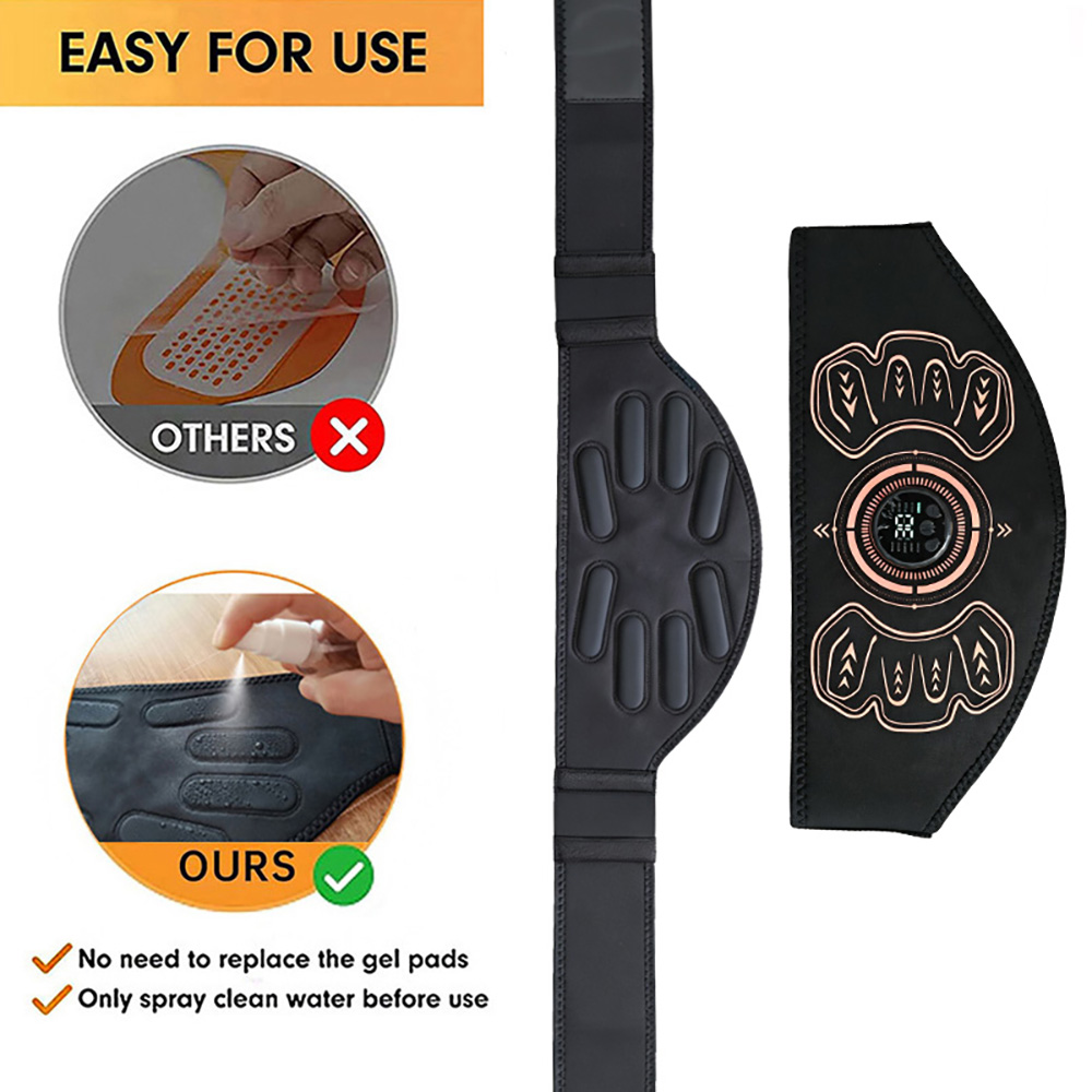 Smart Fitness Belt Muscle Tone - Home Gym Options recension och pris