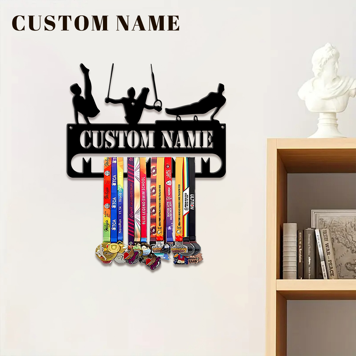 1pc Custom Fitness Metal Medal - Home Gym Yoga recension och pris