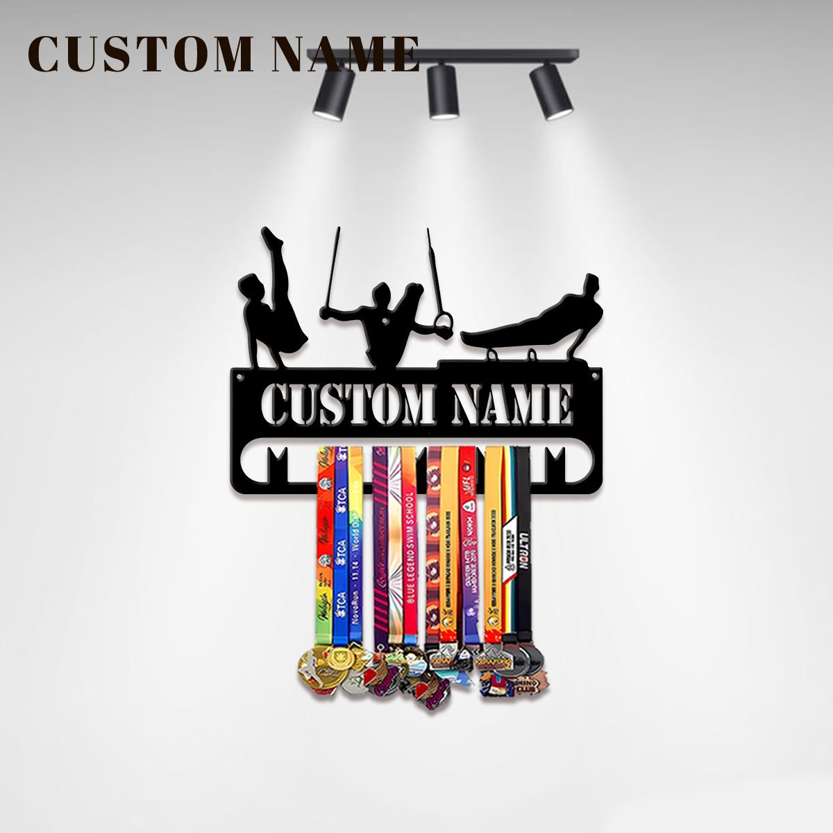 1pc Custom Fitness Metal Medal - Home Gym Yoga recension och pris