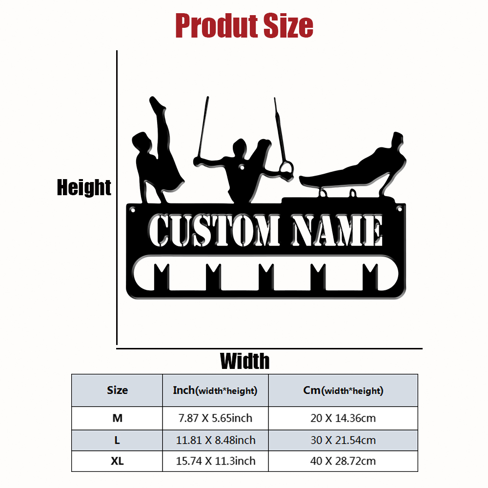 1pc Custom Fitness Metal Medal - Home Gym Yoga recension och pris