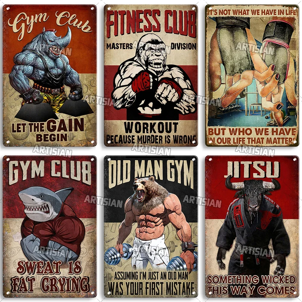Old Man Gym Club Inspirational - Home Gym Decor recension och pris
