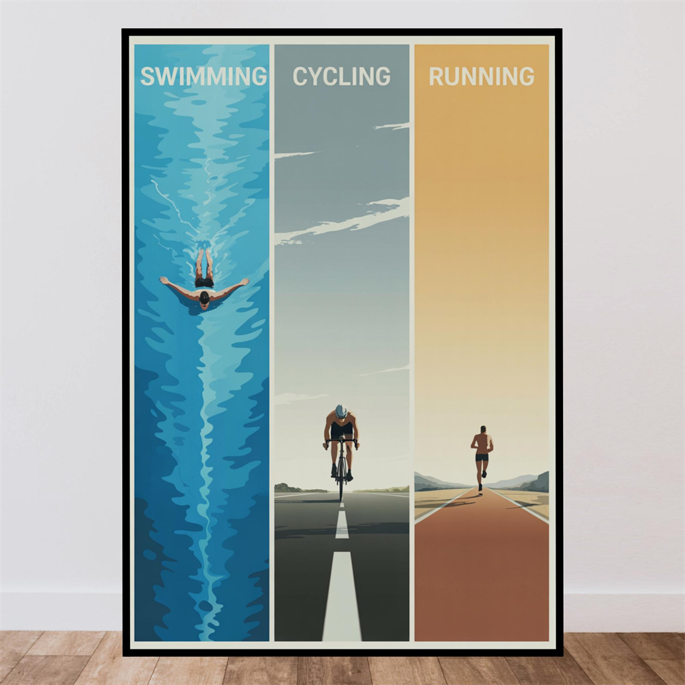 Time To Gym Poster Outdoor Wal - Home Gym Minimalist recension och pris