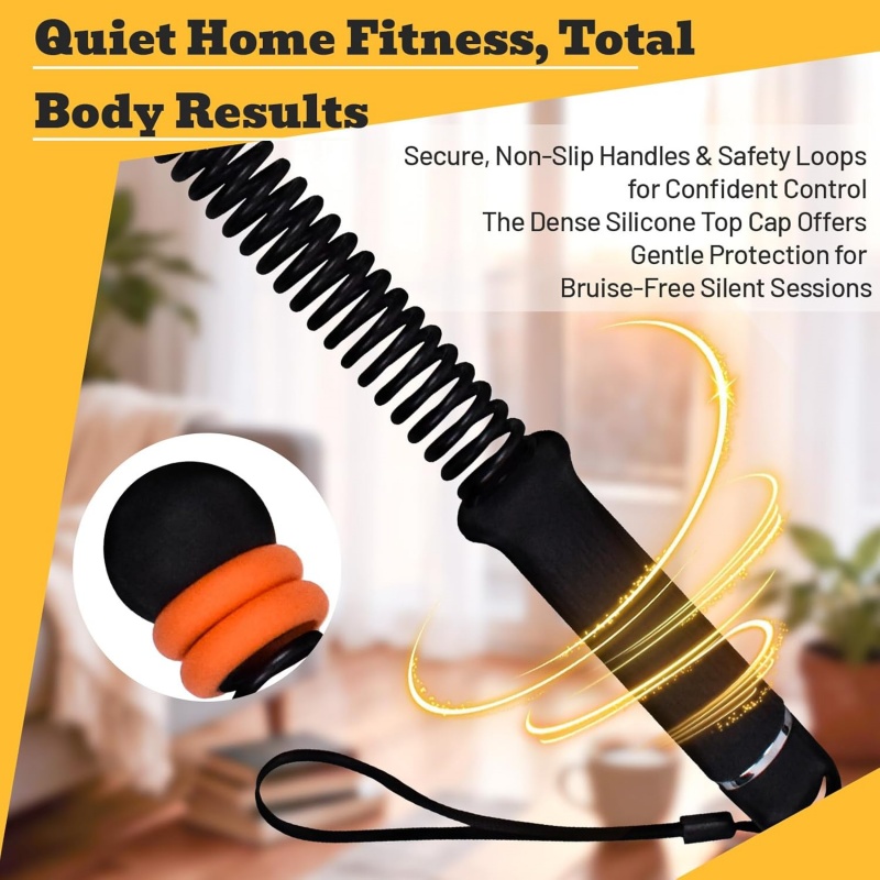 Easy Carry Silent Fitness Tool - Home Gym Tools recension och pris