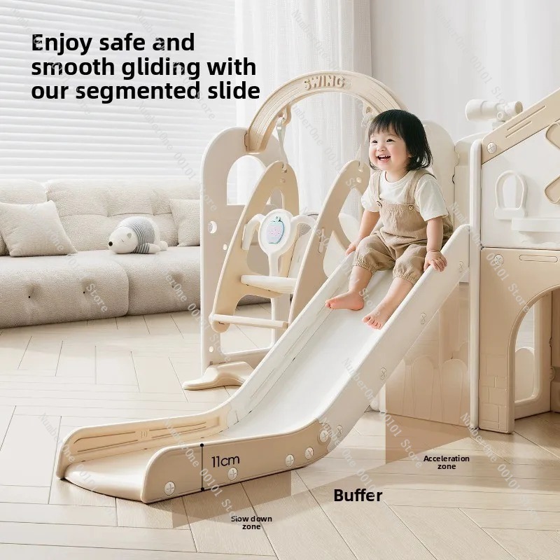 2-in-1 Indoor Slide and Swing  - Home Gym For Toddlers recension och pris