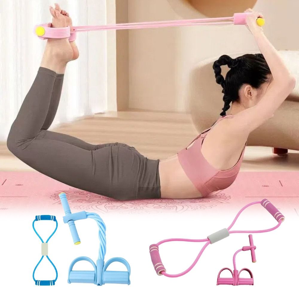 6-Tube Resistance Bands Fitnes - Home Gym Kit recension och pris