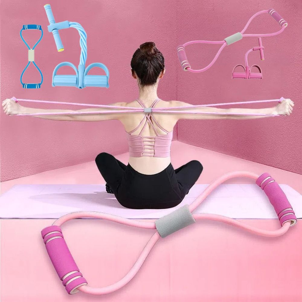 6-Tube Resistance Bands Fitnes - Home Gym Kit recension och pris