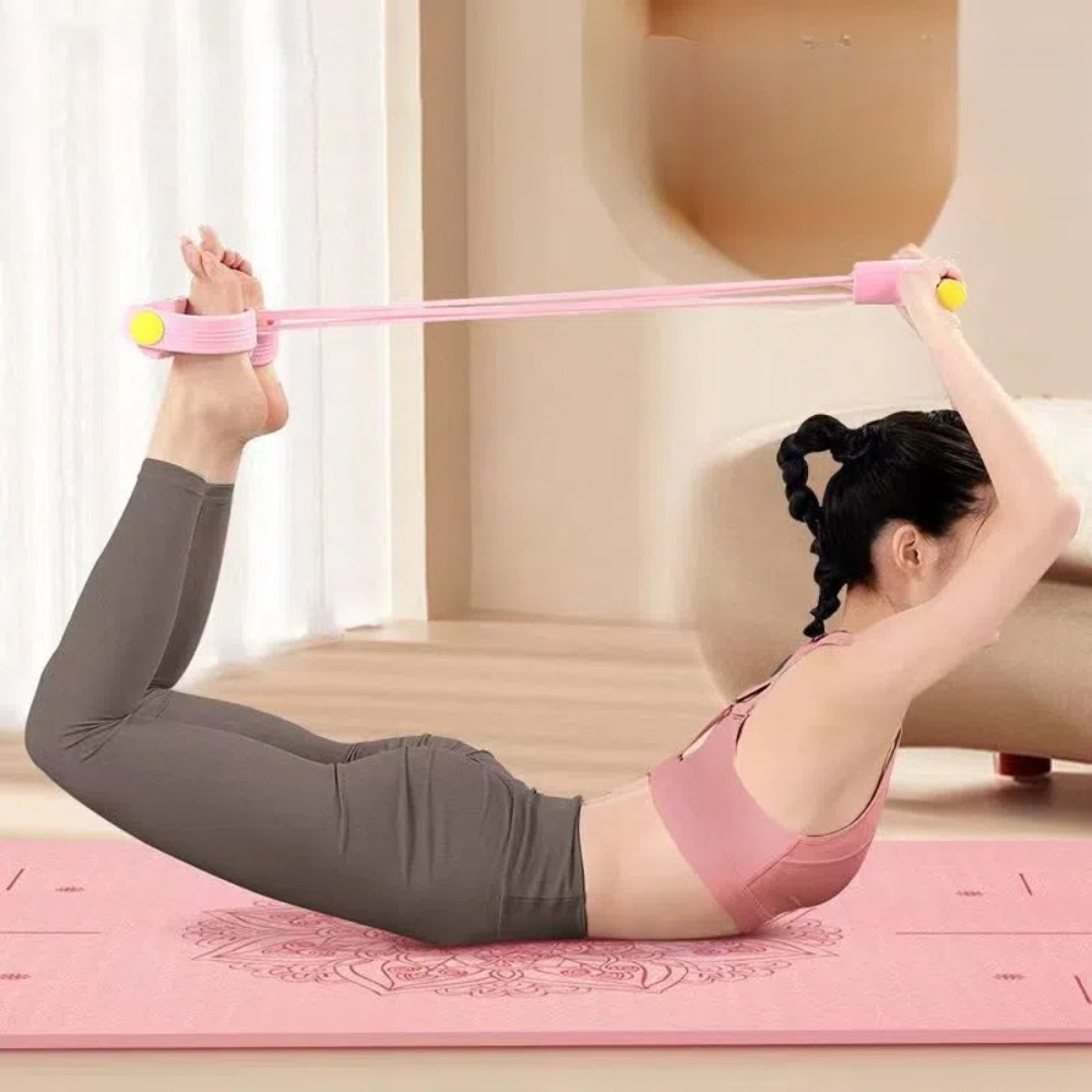 6-Tube Resistance Bands Fitnes - Home Gym Kit recension och pris