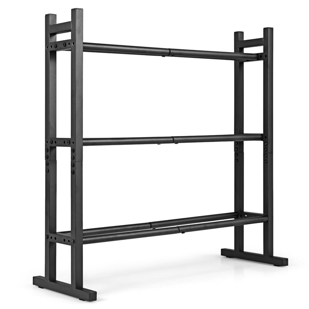 Heavy Duty 3-Tier Dumbbell Rac - Home Gym Equipment recension och pris