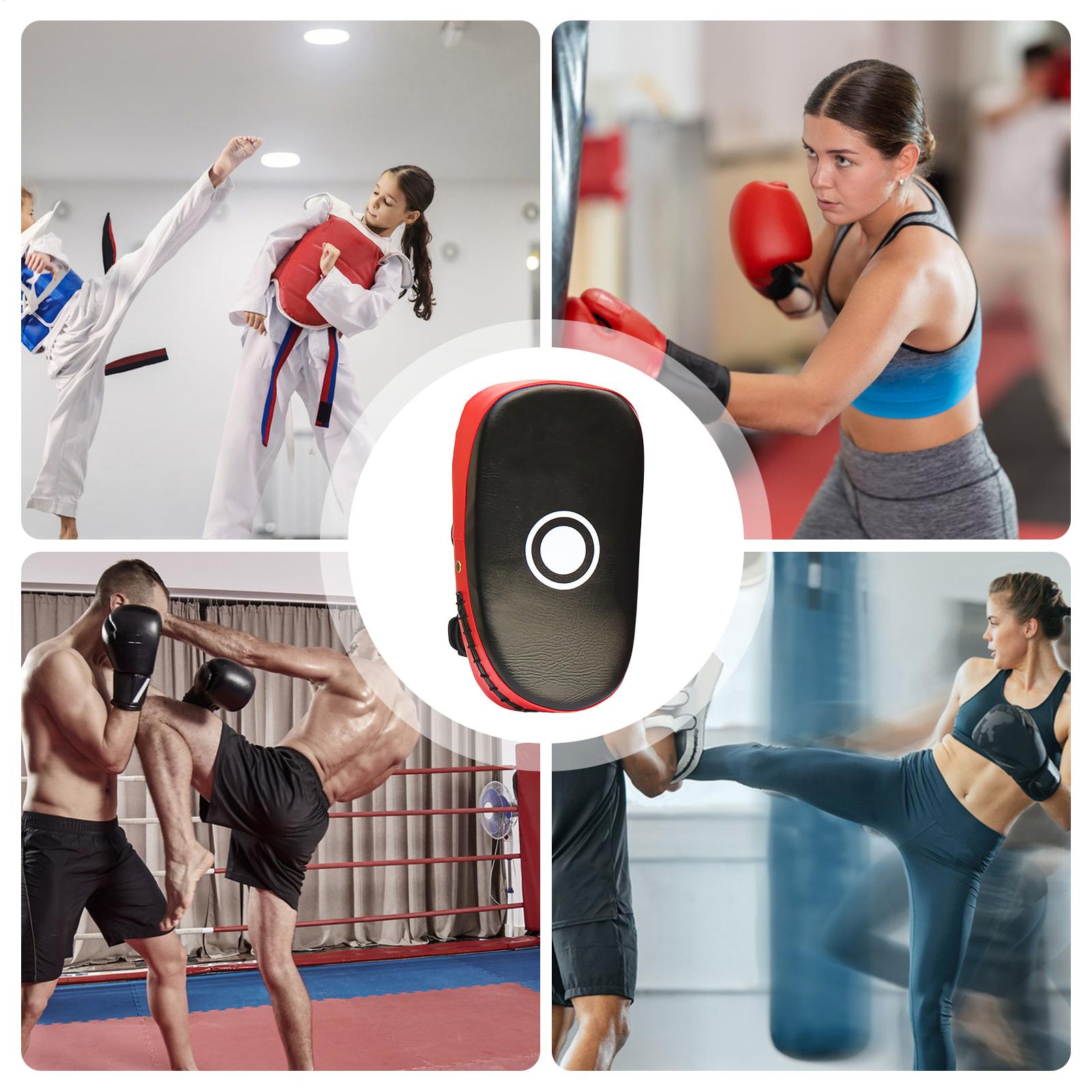 Boxing Pads PU Leather Curved  - Home Gym Equipment recension och pris