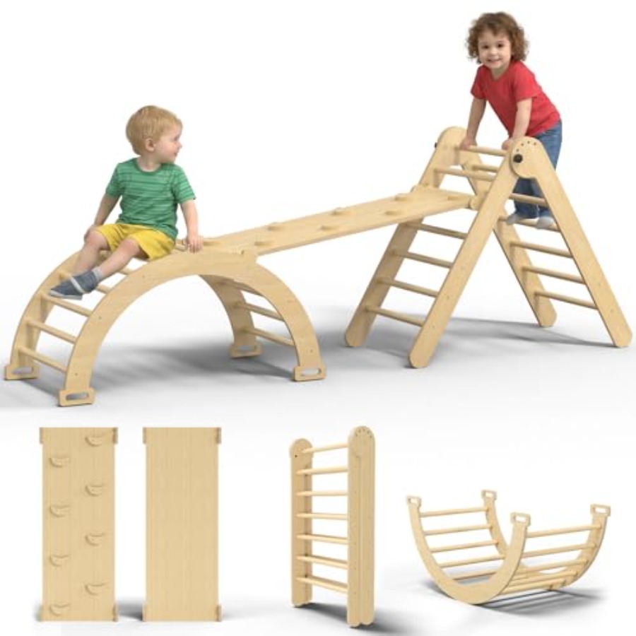 Indoor toddler climbing toy se - Home Gym For Toddlers recension och pris