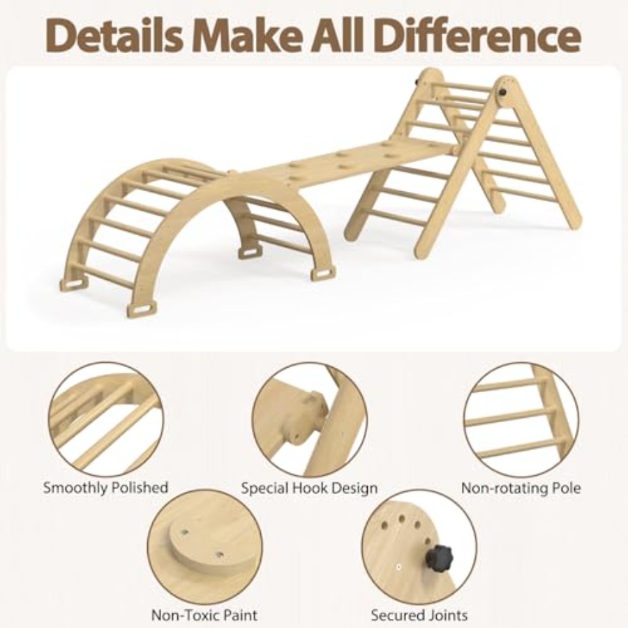 Indoor toddler climbing toy se - Home Gym For Toddlers recension och pris