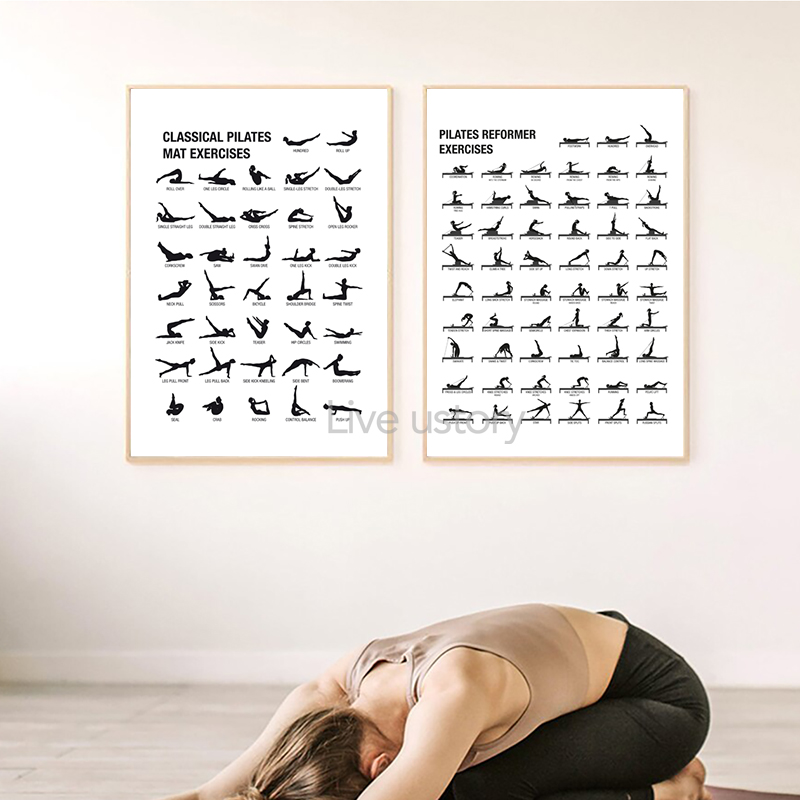 Frameless Pilates Workout Char - Home Gym Decor recension och pris