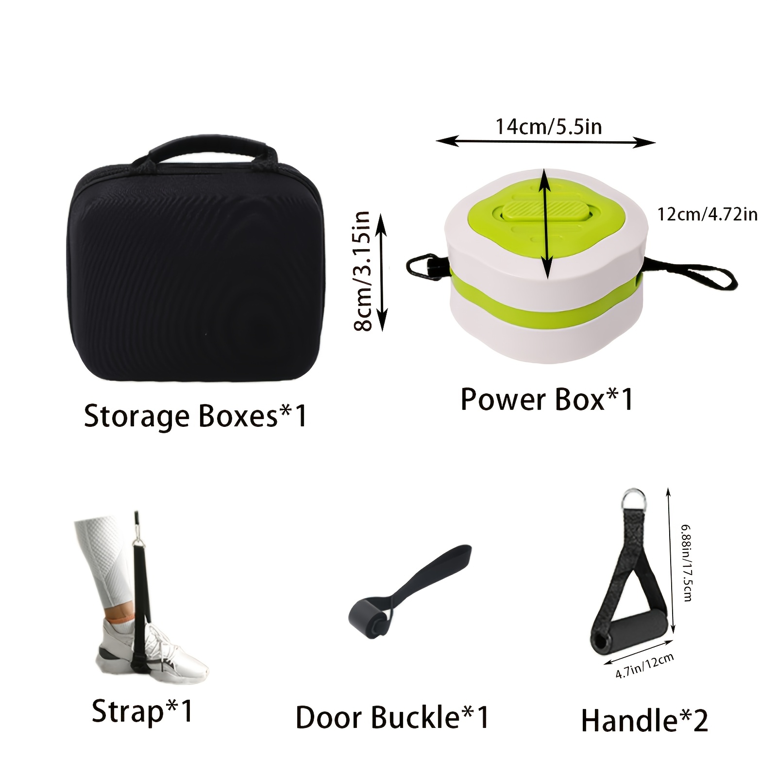 Portable Retractable Cable Tra - Home Gym Kit recension och pris