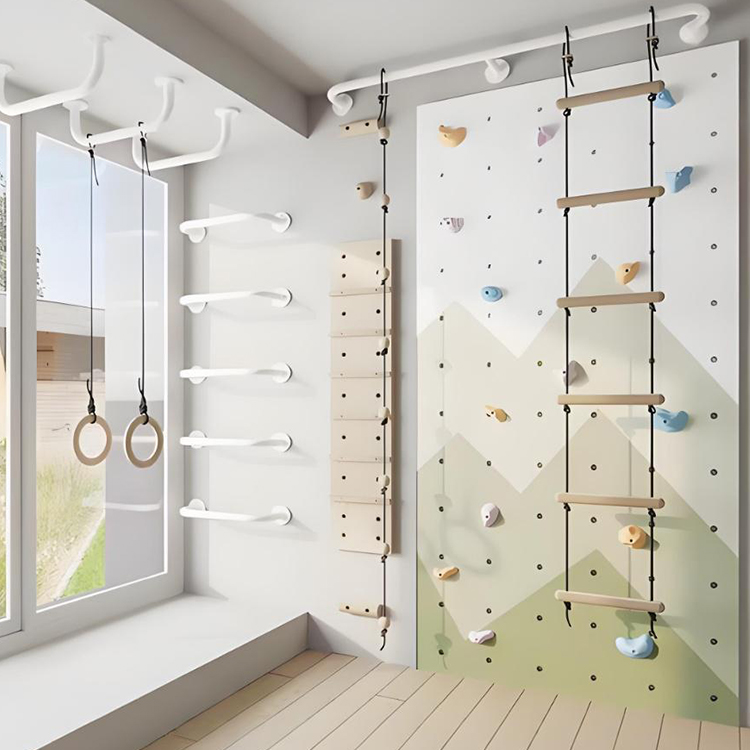 Kids Indoor Play Gym Climber w - Home Gym For Toddlers recension och pris