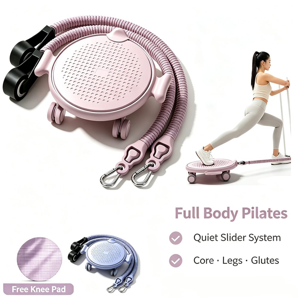 Ab Roller Kit with Sliding Dis - Home Gym Kit recension och pris