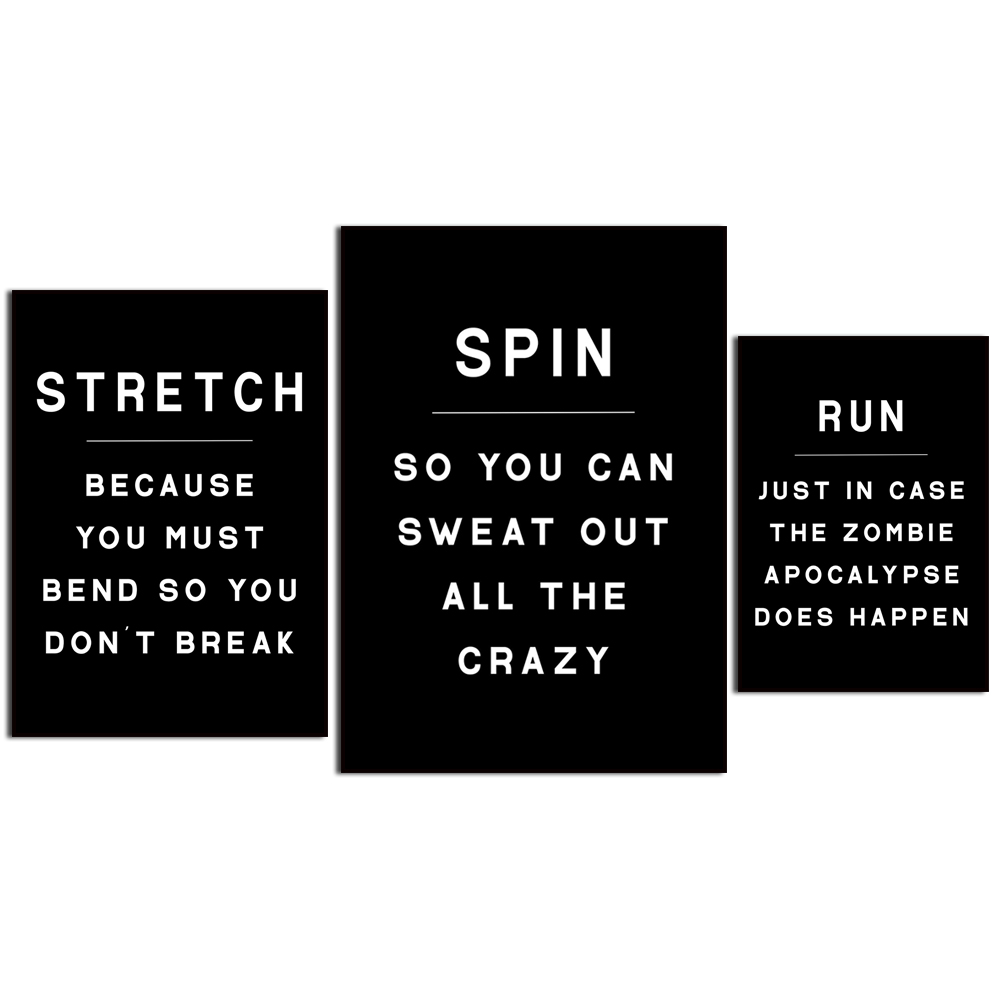 Gym wall art | home gym decor  - Home Gym Minimalist recension och pris
