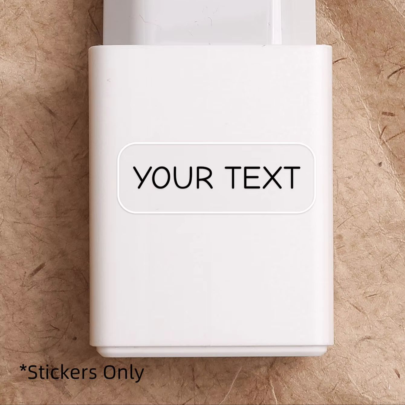 1-600PCS Custom Name Stickers, - Home Gym Decor recension och pris