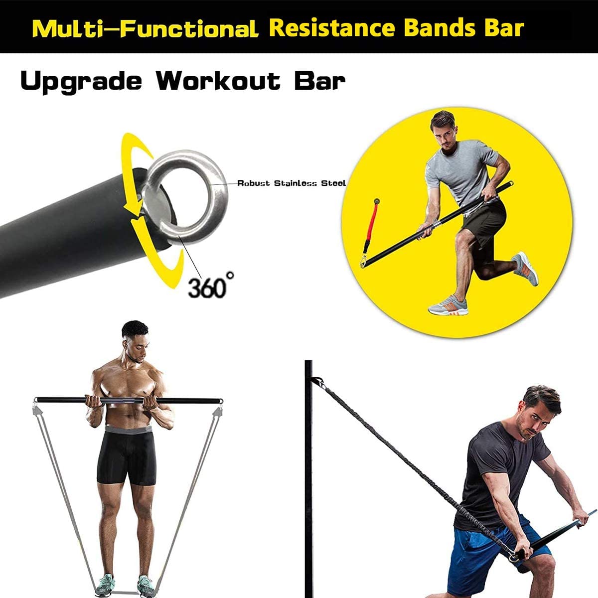 150lb Fitness Booty Resistance - Home Gym Kit recension och pris